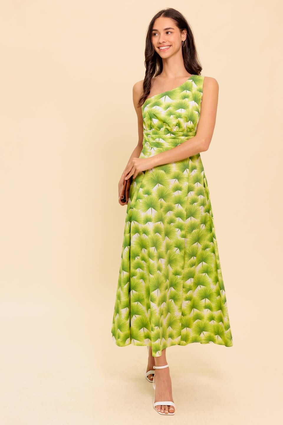 WALK IN THE GARDEN WOVEN MDI DRESS Flying Tomato